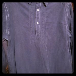 DKNY Navy Men’s Med long sleeve pullover